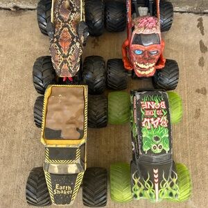Monster jam large monster trucks